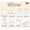 SNOW OWL ชุดให้นมคุณแม่ Nursing pajamas สัมผัสนุ่มและอ่อนโยน