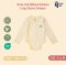 SNOW OWL Ribbed ชุดเสื้อผ้าเด็ก แขนยาวขาสั้น ผ้าใยไผ่จากธรรมชาติ ผสมคอตตอนเนื้อผ้านุ่ม