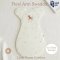 Snow Owl Born in 2026 ผ้าห่อตัวเด็ก รุ่น Flexi Arm Swaddle ทรงผีเสื้อ นุ่มสบาย ระบายอากาศดี (0-3m)
