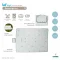 TAF TOYS เสื่อกิจกรรมกลางแจ้ง พับเก็บได้สะดวก XL Outdoors Mat