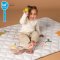 Taf Toys แผ่นรองคลาน พับได้ Fantasy Bloom Quilted Playmat แผ่นกิจกรรม ของใช้เด็กแรกเกิด(0m+)