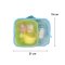 TOYROYAL ชุดเป็ดและล้อหมุนน้ำ ของเล่นน้ำเสริมพัฒนาการ ต้านแบคทีเรีย (1Y+)
