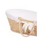 CHILDHOME ตะกร้านอนเด็ก รูปทรงโค้ง เบาะนุ่ม Moses Basket (0-6m)