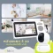 BBLUV Cäm Baby Monitor เบบี้มอนิเตอร์ กล้องดูเด็กไร้สาย 2.4GHz FHSS จอ HD พร้อมอินฟราเรด