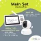 BBLUV Cäm Baby Monitor เบบี้มอนิเตอร์ กล้องดูเด็กไร้สาย 2.4GHz FHSS จอ HD พร้อมอินฟราเรด