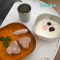 BEABA ชุดเซตทานอาหารสแตนเลส 3 ชิ้น จาน ชาม ถ้วยน้ำ พร้อมปลอกซิลิโคน