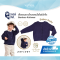 Aon Somrutai x Snow Owl เสื้อแขนยาวไหมพรมใยไผ่ 100% เด็กโต 2–5Y