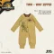 BabyLovett ชุดนอนเด็กเปิดเท้า Jurassic World™ Two-Way Zipper ผ้า 100% Premium Cotton (0M-18M)