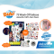 Buki France 75 Wash-Off Tattoos ชุดแทททูชั่วคราวสำหรับเด็ก 75 ลาย ล้างออกได้ (3y+)