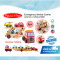 Melissa & Doug Emergency Vehicle Carrier รุ่น 4610 ชุดรถบรรทุกขนรถกู้ภัย พร้อมรถฉุกเฉินไม้ 4 คัน