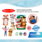 Melissa & Doug Hand Puppet ชุดหุ่นมือตุ๊กตาผ้า 4 ตัว ของเล่นเสริมจินตนาการ สำหรับเด็ก 2 ปีขึ้นไป