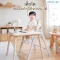 BEBEPLAY Cozy High Chair เก้าอี้ทานข้าวเด็ก ปรับสูงได้ 8 ระดับ พับเก็บได้ พร้อม Learning Tower (6 เดือนขึ้นไป)
