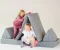 Funzy Play Sofa โซฟาปรับเปลี่ยนรูปแบบได้ เรียนรู้และสร้างสรรค์ ( Velours ผ้ากำมะหยี่ )