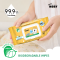 BABY MOBY ทิชชู่เปียก สำหรับเด็กแรกเกิด 30 แผ่น สูตรน้ำ 99.9%