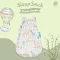 COCOONO ถุงนอนเยื่อไผ่ หนานุ่ม ดูดซับความชื้นได้ดี Cuddly Sleepsack รุ่น Duvet (0-3m)