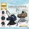 STOKKE® YOYO Newborn รถเข็นเด็ก น้ำหนักเบา พับได้ รุ่น YOYO3 สำหรับเด็กแรกเกิด (รับน้ำหนัก 22kg.)