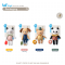 TAF TOYS ตุ๊กตาผ้านุ่ม Plush Toy ของเล่นเสริมพัฒนาการ (0m+)