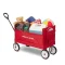 RADIO FLYER รถเข็นเด็กนั่ง 2 คน รถลากสิ่งของ 3-IN-1 EZ Fold แบรนด์ดังจาก USA (1y+)