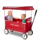 RADIO FLYER รถเข็นเด็กนั่ง 2 คน รถลากสิ่งของ 3-IN-1 EZ Fold แบรนด์ดังจาก USA (1y+)