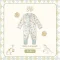 Friend Of Sally Romper ชุดเด็กแขนขายาว ชุดจั๊มสูทเด็ก Zip 2 Way (0-12m)