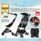 GB รถเข็นเด็ก รุ่น POCKIT AIR All-Terrain ทรงล้อคู่ ผ้าเบาะโปร่ง พับเล็ก (6m+)