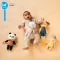TAF TOYS ตุ๊กตาผ้านุ่ม Plush Toy ของเล่นเสริมพัฒนาการ (0m+)