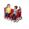 RADIO FLYER รถเข็นเด็กนั่ง 2 คน รถลากสิ่งของ 3-IN-1 EZ Fold แบรนด์ดังจาก USA (1y+)