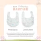 SOFFLIN Baby Bib ผ้ากันเปื้อนเยื่อไผ่ ซับน้ำลาย ทอผ้าหนา 2 ชั้น (แพ็ค 2 ชิ้น)