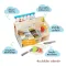 Melissa & Doug Slice & Stack Sandwich Counter รุ่น 31650 ชุดเคาน์เตอร์แซนวิชไม้ 52 ชิ้น ของเล่นบทบาทสมมติ