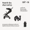 ANEX Air-Q รถเข็นเด็กพับเล็ก น้ำหนักเบา 6.8 กก. พับมือเดียว สำหรับแรกเกิด-22 กก.