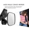 กระจกติดรถสำหรับมองหลัง รูปทรงโค้ง baby Safety Mirror ขนาด 5.5x9cm.