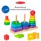 Melissa & Doug ของเล่นไม้ฝึกทักษะการเรียงซ้อน (Stacking Toy) วัสดุไม้ FSC ปลอดภัย 100% (18M+)
