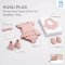 KUKU PLUS ชุดเซตจั๊มสูทเด็กแรกเกิด 5 ชิ้น เนื้อผ้านุ่ม ระบายอากาศดี