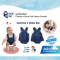 ชุดเอี๊ยมยีนส์ Charles x Snow Owl Denim Overalls (0-12m)