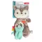 INFANTINO Cuddly Teether ตุ๊กตาผ้ากอดเด็ก พร้อมยางกัดและเสียงกรอบแกรบ สำหรับเด็กแรกเกิด