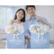 PK ถุงของขวัญพร้อมริบบิ้น พุงกลม Baby Shop กระดาษพรีเมียม สำหรับเซ็ตของขวัญเด็กแรกเกิด