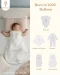 SNOW OWL Born in 2026 ถุงนอนเด็ก 2 Way Zip Sleeveless Sleeping Bag