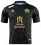 2022-23 Black Pearl United Thailand Futsal League Jersey Shirt Home Black - Player Version
