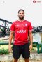 2025 - 26 Kanchanaburi Power FC Thailand Football Soccer League Jersey Shirt Home Red - Player Edition