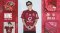 2025-26 Khon Kaen United Thailand Football Soccer League Jersey Shirt Home Red - Player Edition