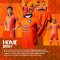 2023-24 Nakhonratchasima Mazda FC Thailand Football Soccer League Jersey Shirt Home Orange - Player Edition