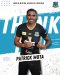 2024 - 25 Pattaya United Authentic Thailand Football Soccer League Jersey Third Black