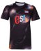 2025 Thailand Volleyball National Team Thai Jersey Shirt Black - Training Jersey