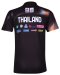 2025 Thailand Volleyball National Team Thai Jersey Shirt Black - Training Jersey