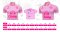 2024 -25 Buriram United Thailand Football Soccer League Jersey Shirt Third Pink - Player Version