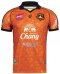 2025-26 Sisaket FC Authentic Thailand Football Soccer Thai League Jersey Shirt Home Black Orange - Player Version