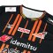 2024 - 25 Bangkok FC Authentic Thailand Football Soccer League Jersey Home Black Orange - Player Version