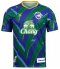 2025-26 Chonburi FC Thailand Football Soccer League Cup Jersey Shirt Green Blue  - Player Edition