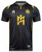 2025 26 Black Pearl United Authentic Thailand Futsal League Jersey Shirt Home Black Gold - Player Edition