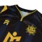 2025 26 Black Pearl United Authentic Thailand Futsal League Jersey Shirt Home Black Gold - Player Edition
